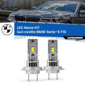 0 Luci svolta LED BMW Serie-5 F10 2010 - 2016: H7 Nava H7: Kit LED Nava 20.000Lumen