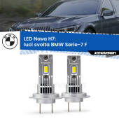 0 Luci svolta LED BMW Serie-7 F 2012 - 2015: H7 Nava H7: Kit LED Nava 20.000Lumen