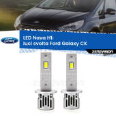 0 Luci svolta LED Ford Galaxy CK 2015 - 2018: H1 Nava H1: Kit LED Nava 20.000Lumen
