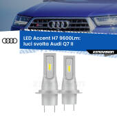 0 Luci svolta LED H7 9600Lm per Audi Q7 II 2015 in poi H7: Kit LED Accent 9.600LM