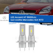 0 Luci svolta LED H7 9600Lm per Mercedes SLK R172 2011 in poi H7: Kit LED Accent 9.600LM
