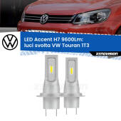 0 Luci svolta LED H7 9600Lm per VW Touran 1T3 2010 - 2015 H7: Kit LED Accent 9.600LM