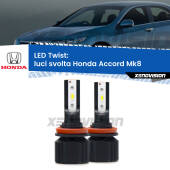 0 Luci svolta LED Honda Accord Mk8 2012 - 2015: Twist 11,000Lm H11: Kit LED Twist 11.000Lm