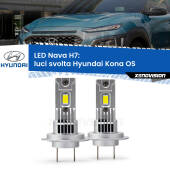 0 Luci svolta LED Hyundai Kona OS 2017 - 2022: H7 Nava H7: Kit LED Nava 20.000Lumen