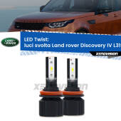 0 Luci svolta LED Land rover Discovery IV L319 2009 - 2012: Twist 11,000Lm H11: Kit LED Twist 11.000Lm