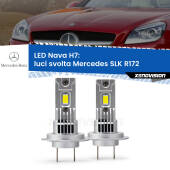 0 Luci svolta LED Mercedes SLK R172 2011 in poi: H7 Nava H7: Kit LED Nava 20.000Lumen