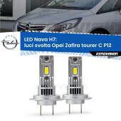 0 Luci svolta LED Opel Zafira C Tourer  2011 - 2019: H7 Nava H7: Kit LED Nava 20.000Lumen