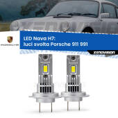 0 Luci svolta LED Porsche 911 991 2011 - 2013: H7 Nava H7: Kit LED Nava 20.000Lumen