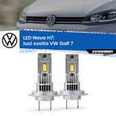 0 Luci svolta LED VW Golf 7 2012 - 2019: H7 Nava H7: Kit LED Nava 20.000Lumen