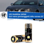 0 Luci Vano Portaoggetti LED Alfa romeo GT  2003 - 2010: T10 GoldStar T10 (W5W) Goldstar Coppia LED Canbus Next Gen