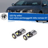 0 Luci Vano Portaoggetti LED Alfa romeo GT  2003 - 2010: W5W Fly W5W: Lampadine LED Fly 6000k (Coppia)