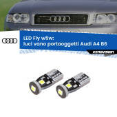 0 Luci Vano Portaoggetti LED Audi A4 B6 2000 - 2004: W5W Fly W5W: Lampadine LED Fly 6000k (Coppia)