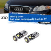 0 Luci Vano Portaoggetti LED Audi A4 B7 2004 - 2008: W5W Fly W5W: Lampadine LED Fly 6000k (Coppia)