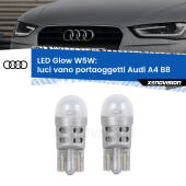 2 Pezzi Luci LED Per Vano Piedi Auto, Compatibili Con Audi A4 A3 A6 Q5 Q7 E Altri Modelli – Colore Rosso Passione