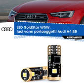 0 Luci Vano Portaoggetti LED Audi A4 B9 2015 - 2019: T10 GoldStar T10 (W5W) Goldstar Coppia LED Canbus Next Gen