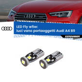 0 Luci Vano Portaoggetti LED Audi A4 B9 2015 - 2019: W5W Fly W5W: Lampadine LED Fly 6000k (Coppia)