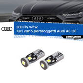 0 Luci Vano Portaoggetti LED Audi A6 C8 2018 in poi: W5W Fly W5W: Lampadine LED Fly 6000k (Coppia)