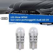0 Luci Vano Portaoggetti LED Audi A6 C8 2018 in poi: W5W Glow a Luce Calda W5W: LED Glow Bianco Caldo (Coppia)
