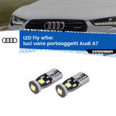 0 Luci Vano Portaoggetti LED Audi A7 2010 - 2018: W5W Fly W5W: Lampadine LED Fly 6000k (Coppia)