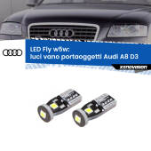 0 Luci Vano Portaoggetti LED Audi A8 D3 2002 - 2009: W5W Fly W5W: Lampadine LED Fly 6000k (Coppia)
