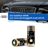 0 Luci Vano Portaoggetti LED Audi A8 D4 2009 - 2018: T10 GoldStar T10 (W5W) Goldstar Coppia LED Canbus Next Gen