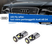0 Luci Vano Portaoggetti LED Audi A8 D4 2009 - 2018: W5W Fly W5W: Lampadine LED Fly 6000k (Coppia)