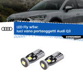 0 Luci Vano Portaoggetti LED Audi Q3 2011 - 2018: W5W Fly W5W: Lampadine LED Fly 6000k (Coppia)