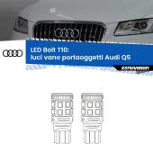 0 Luci Vano Portaoggetti LED Audi Q5 2008 - 2017: T10 Bolt T10: LED Bolt 6000k (Coppia)