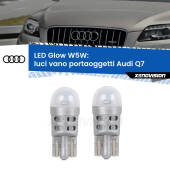 0 Luci Vano Portaoggetti LED Audi Q7 2006 - 2015: W5W Glow a Luce Calda W5W: LED Glow Bianco Caldo (Coppia)