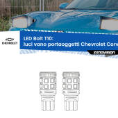 0 Luci Vano Portaoggetti LED Chevrolet Corvette C5 1997 - 2004: T10 Bolt T10: LED Bolt 6000k (Coppia)