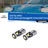 0 Luci Vano Portaoggetti LED Chevrolet Corvette C5 1997 - 2004: W5W Fly W5W: Lampadine LED Fly 6000k (Coppia)