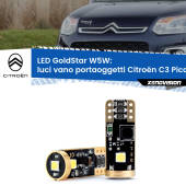 0 Luci Vano Portaoggetti LED Citroën C3 Picasso 2009 - 2016: T10 GoldStar T10 (W5W) Goldstar Coppia LED Canbus Next Gen