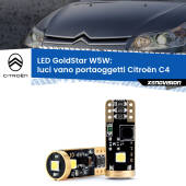 0 Luci Vano Portaoggetti LED Citroën C4 2004 - 2011: T10 GoldStar T10 (W5W) Goldstar Coppia LED Canbus Next Gen
