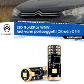 0 Luci Vano Portaoggetti LED Citroën C4 II 2009 - 2016: T10 GoldStar T10 (W5W) Goldstar Coppia LED Canbus Next Gen