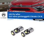 0 Luci Vano Portaoggetti LED Citroën C4 III 2020 in poi: W5W Fly W5W: Lampadine LED Fly 6000k (Coppia)