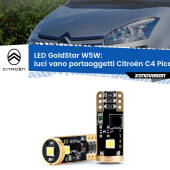 0 Luci Vano Portaoggetti LED Citroën C4 Picasso 2006 - 2013: T10 GoldStar T10 (W5W) Goldstar Coppia LED Canbus Next Gen