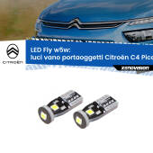 0 Luci Vano Portaoggetti LED Citroën C4 Picasso II 2013 in poi: W5W Fly W5W: Lampadine LED Fly 6000k (Coppia)