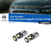 0 Luci Vano Portaoggetti LED Citroën C4 Spacetourer  2018 in poi: W5W Fly W5W: Lampadine LED Fly 6000k (Coppia)