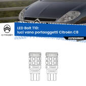 0 Luci Vano Portaoggetti LED Citroën C8  2002 - 2010: T10 Bolt T10: LED Bolt 6000k (Coppia)