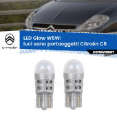 0 Luci Vano Portaoggetti LED Citroën C8  2002 - 2010: W5W Glow a Luce Calda W5W: LED Glow Bianco Caldo (Coppia)