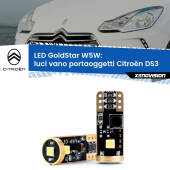 0 Luci Vano Portaoggetti LED Citroën DS3  2009 - 2015: T10 GoldStar T10 (W5W) Goldstar Coppia LED Canbus Next Gen