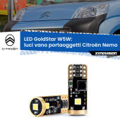 0 Luci Vano Portaoggetti LED Citroën Nemo 2008 in poi: T10 GoldStar T10 (W5W) Goldstar Coppia LED Canbus Next Gen