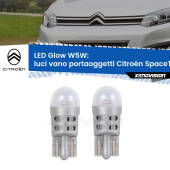 0 Luci Vano Portaoggetti LED Citroën SpaceTourer 2016 in poi: W5W Glow a Luce Calda W5W: LED Glow Bianco Caldo (Coppia)