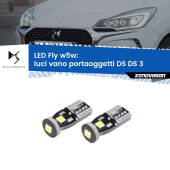 0 Luci Vano Portaoggetti LED DS DS 3 2015 in poi: W5W Fly W5W: Lampadine LED Fly 6000k (Coppia)