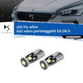 0 Luci Vano Portaoggetti LED DS DS 5 2015 in poi: W5W Fly W5W: Lampadine LED Fly 6000k (Coppia)