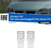 0 Luci Vano Portaoggetti LED Fiat Ulysse 179 2002 - 2011: T10 Bolt T10: LED Bolt 6000k (Coppia)