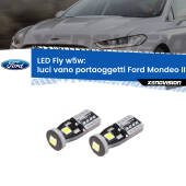 0 Luci Vano Portaoggetti LED Ford Mondeo III B5Y 2000 - 2007: W5W Fly W5W: Lampadine LED Fly 6000k (Coppia)