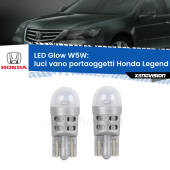 0 Luci Vano Portaoggetti LED Honda Legend Mk3 1996 - 2004: W5W Glow a Luce Calda W5W: LED Glow Bianco Caldo (Coppia)