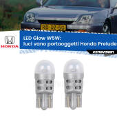 0 Luci Vano Portaoggetti LED Honda Prelude Mk5 1996 - 2000: W5W Glow a Luce Calda W5W: LED Glow Bianco Caldo (Coppia)
