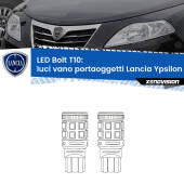 0 Luci Vano Portaoggetti LED Lancia Ypsilon II 312 2011 in poi: T10 Bolt T10: LED Bolt 6000k (Coppia)